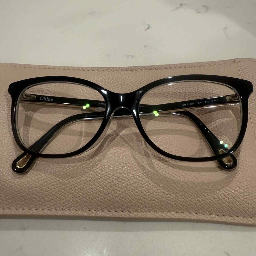 Chloe CH0013O Eyeglasses - Picture 3 of 4